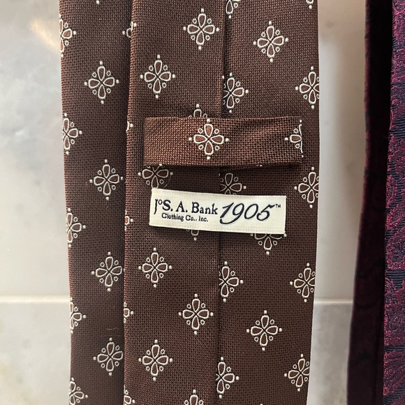 Jus. A Banks ties, set of three - Picture 2 of 5